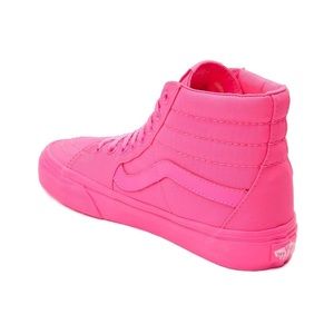 HIGHTOP NEON PINK VANS